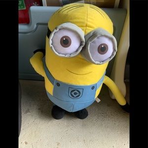 Despicable Me Minion plush 3D 2 eyed